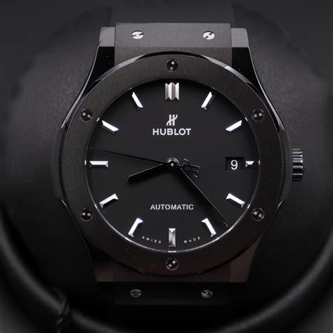 hublot classic fusion black magic 45|hublot classic fusion review.